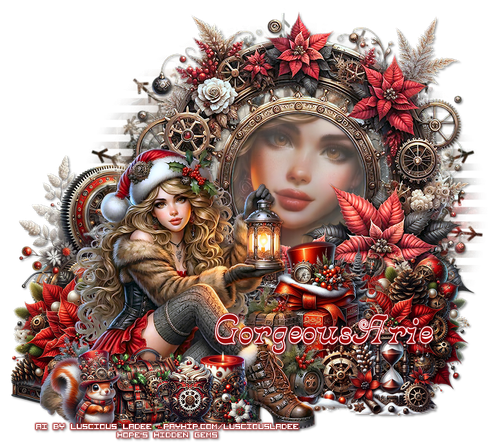 Gorgeous Arie Steamy Christmas