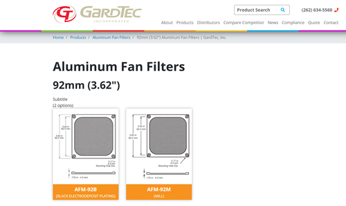 High-Quality Aluminum Fan Filters for Cooling & EMI/RFI Shielding | GardTec, Inc.png