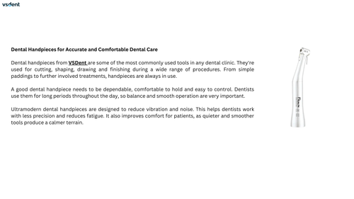 Dental Handpieces for Accurate and Comfortable Dental Care.png