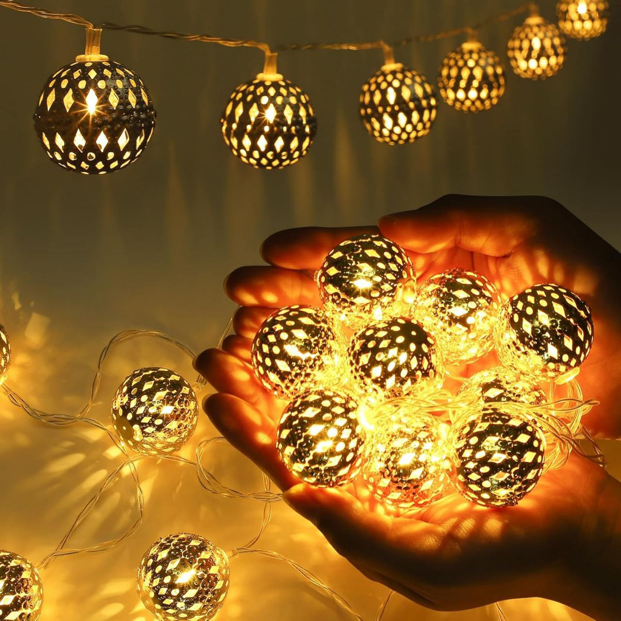 #VerdientProvisionen<br>Marokkanische Lichterkette