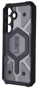 Galaxy S24 UAG Pathfinder Clear Series Case Ash 2.png