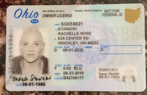 Rachelle Rose Stawicki license.jpg