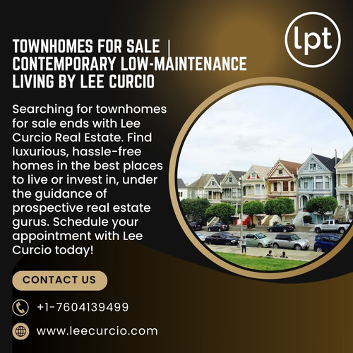 Townhomes for Sale Contemporary Low Maintenance Living By Lee Curcio.jpg