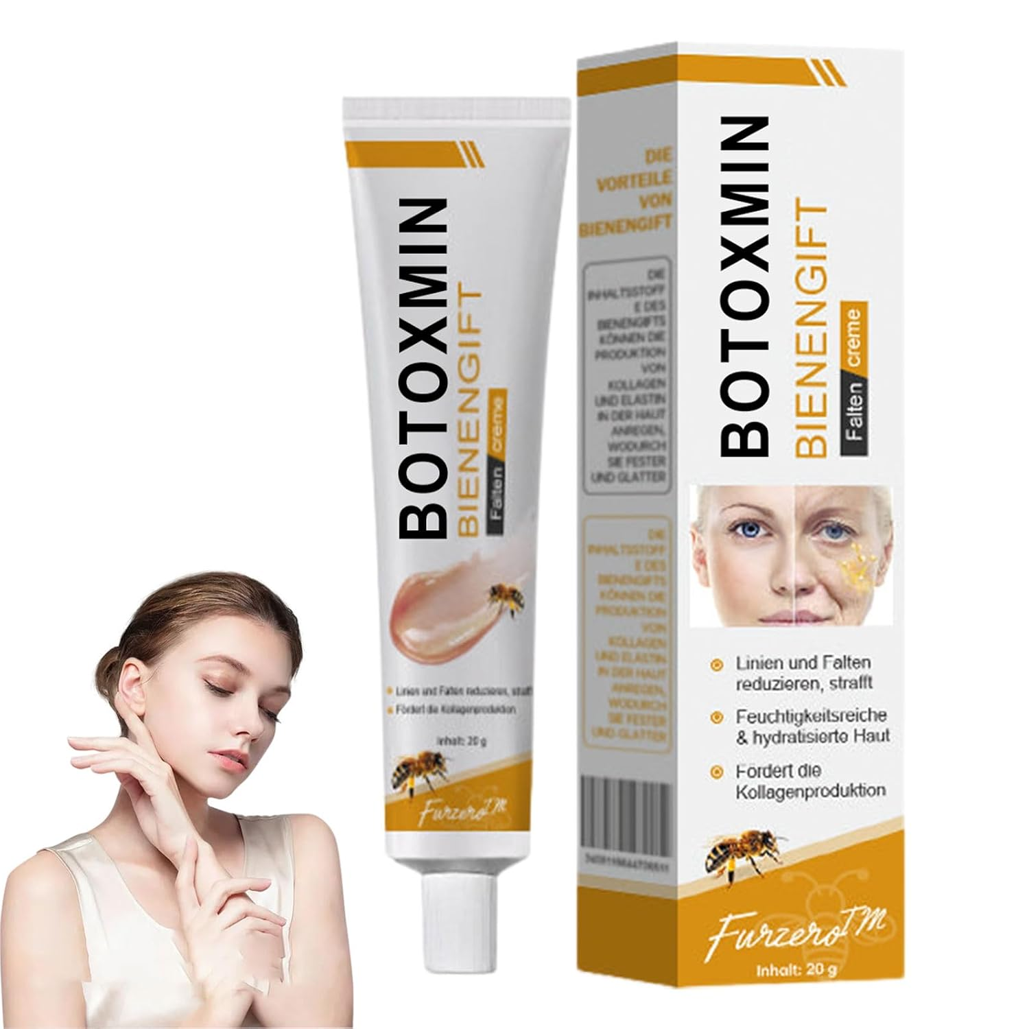 #VerdientProvisionen<br>Furzero Bienenvenom Faltenentfernungscreme