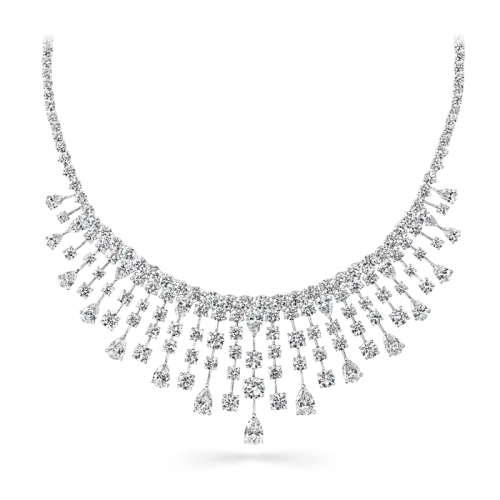multi shape diamond fringe necklace classic graff graff 10.webp