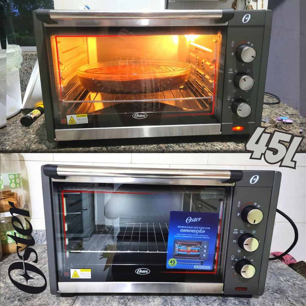 Forno Elétrico Oster, 45L, Grafite, 1600W, OFOR454