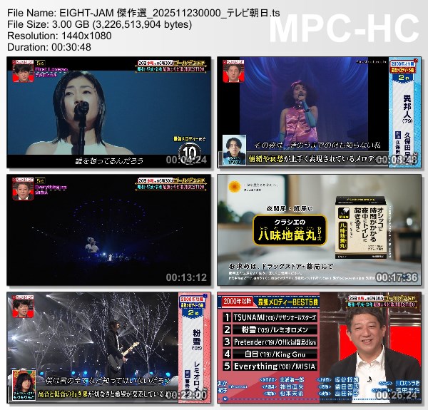 [TV-Variety] エイトジャム – 2025.11.22