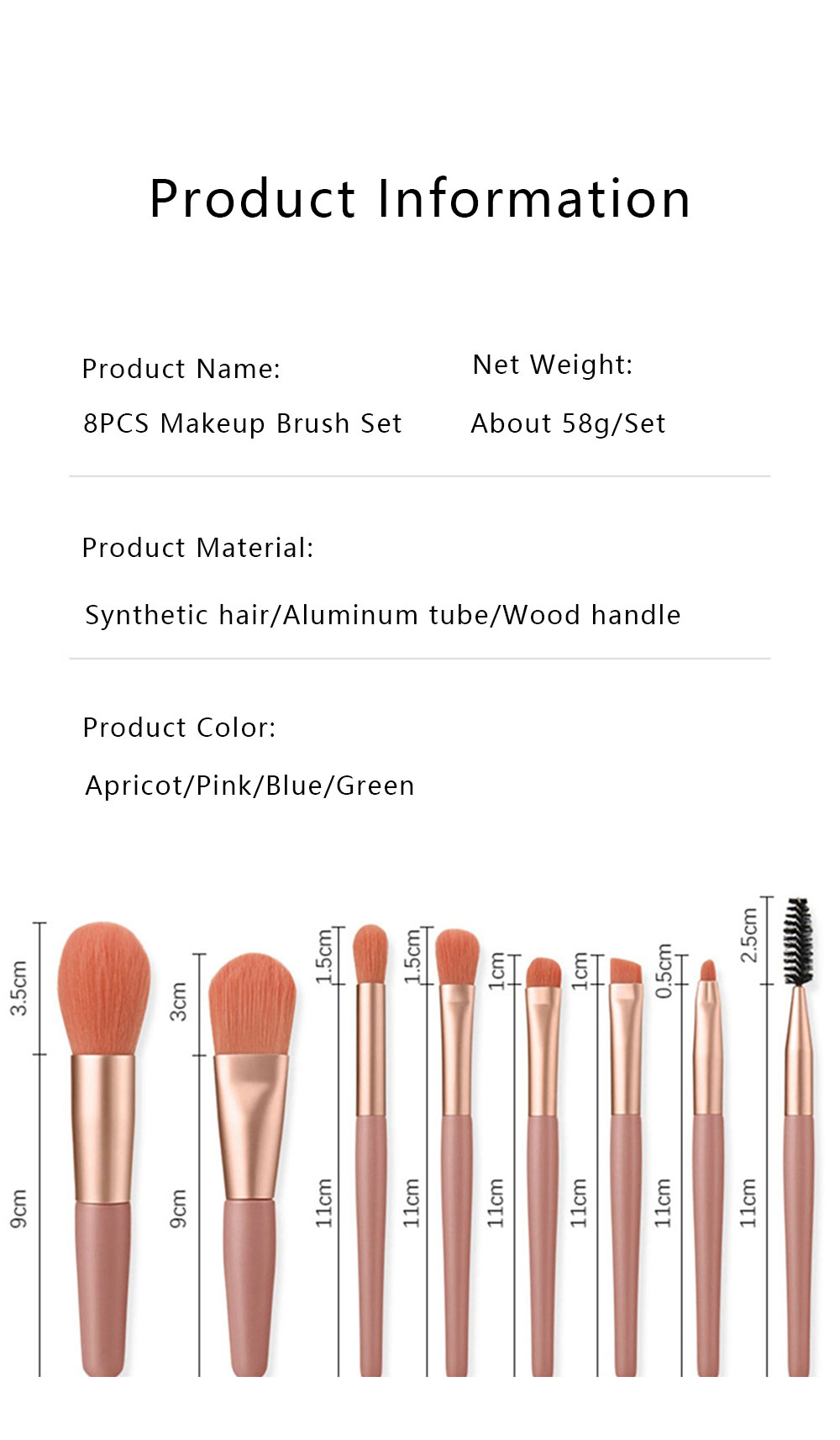 Makeup Brush Set 12
