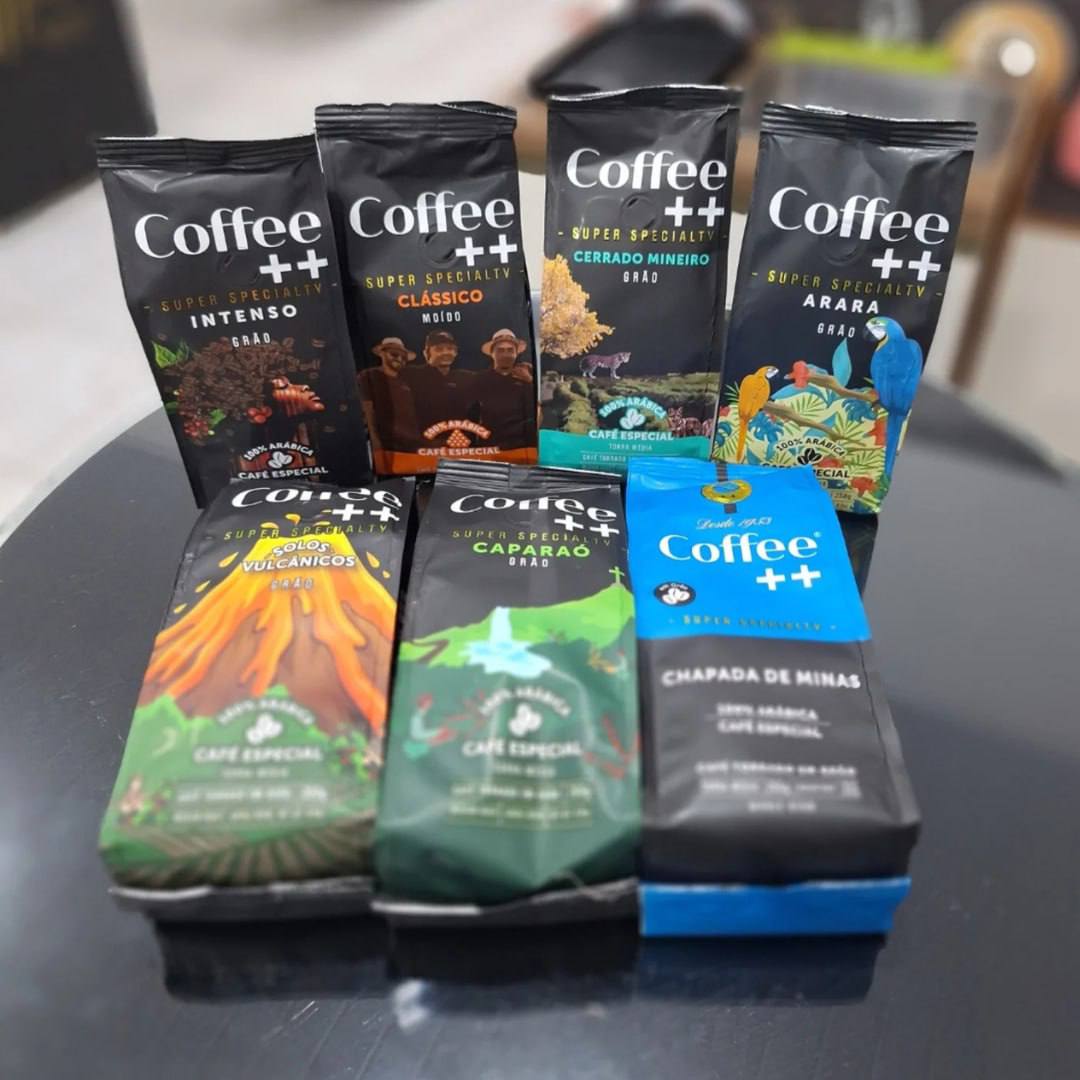 Kit 5 Pacotes Café Especial Em Grãos Coffee Mais – 5 x 250g