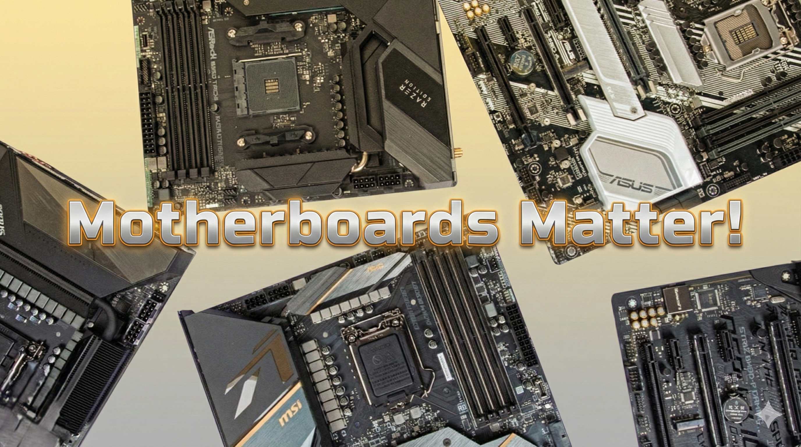 Motherboard close-up