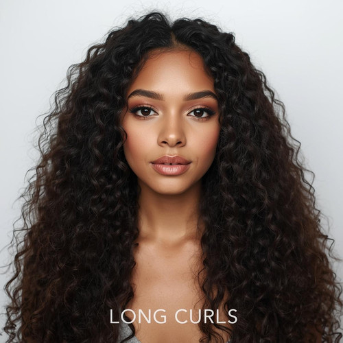 Front facing portrait of a beautiful 24 year old Indian fair skinned woman with Long Curls — full de.jpg