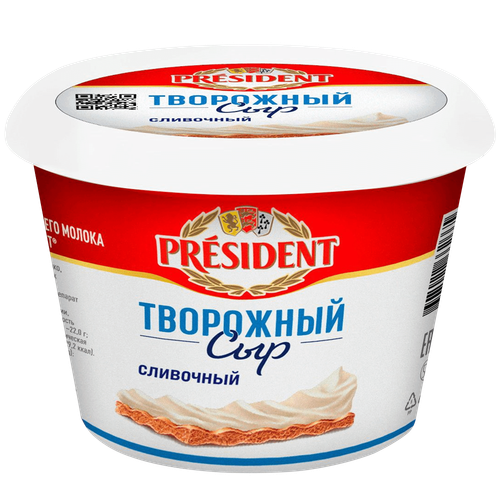 4607022663730 376654 СЫР PRESIDENT ТВОРОЖНЫЙ СЛИВОЧНЫЙ 56% 140ГР СТАК.png