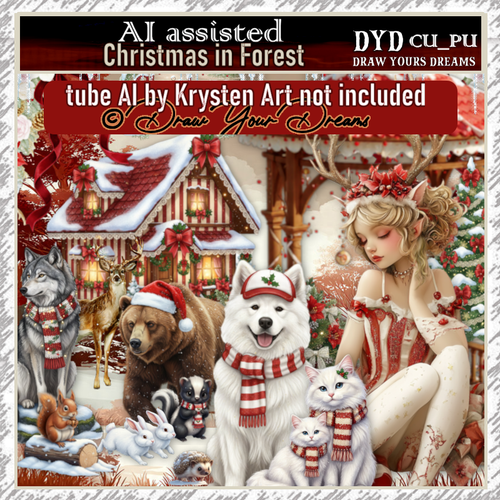 Kit DYD CU PU AI ChristmasInForest preview01.png