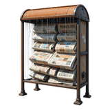 NovemberRain newspaperrack1