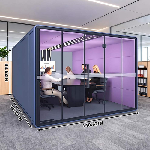 Fashionable Office Pod Booth for Meeting Booth and Sleeping.png