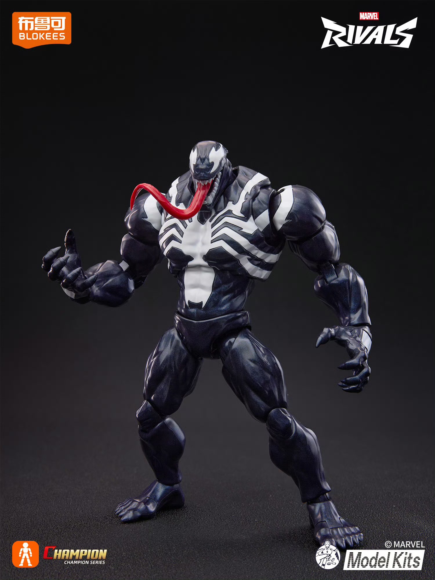 Blokees Introduces Champion Class Venom for Marvel Rivals