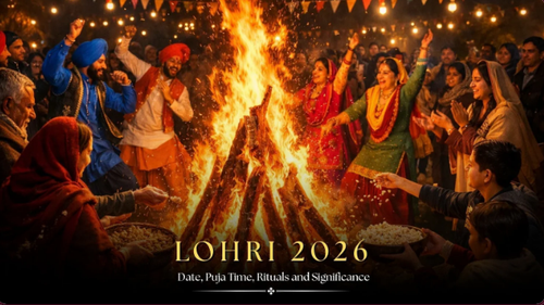 Lohri 2026 Date and Time Shubh Muhurat, Puja Vidhi, Rituals & Significance.png