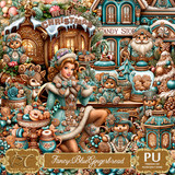 BC FancyBlueGingerbread