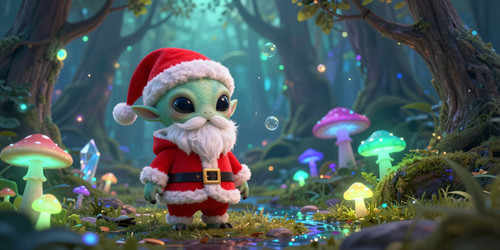 Awesome Assassin Alien a cute and absurdly adorable alien with a small round head big expressive eye.jpg