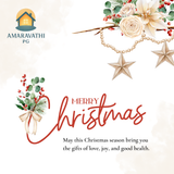Warm Christmas wishes from Amaravathi Luxury PG for Ladies