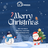 Warm Christmas wishes from Sri Moksha PG Coliving
