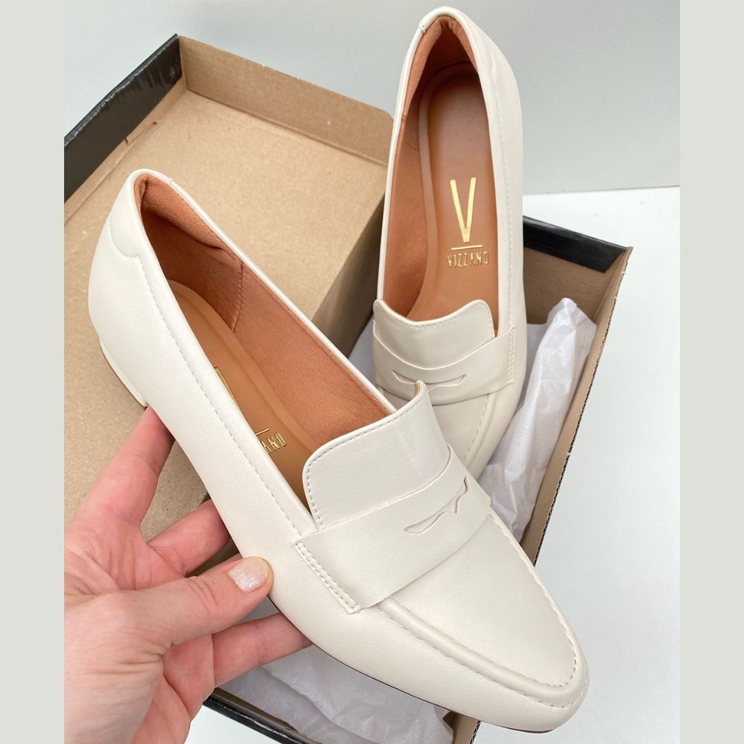 Sapatilha Vizzano Mocassim Loafer Feminino Casual
