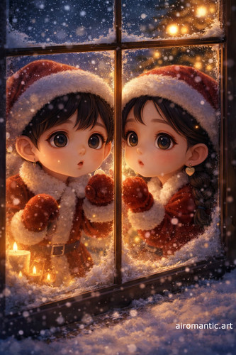 20251219 1046 Kids Peeking Christmas Morning remix 01kctgj25pek582wm5z9w3sxr3.jpg