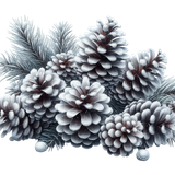 WinterWhispers pinecones2