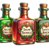 MrsChristmas bottles4