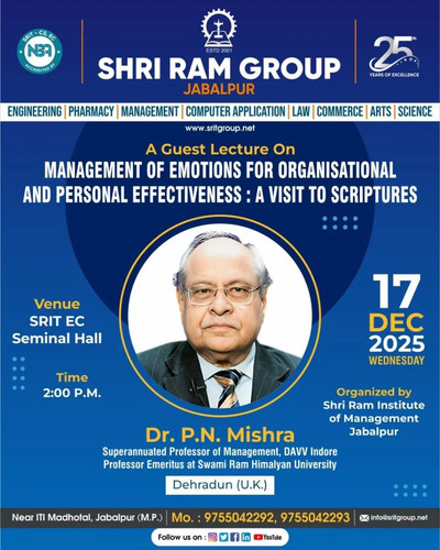 Shri Ram Group Hosted a Guest Lecture on Emotional Management for Personal and Organizational Effect.jpg
