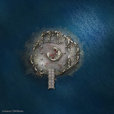 Asylum Island [40x40]