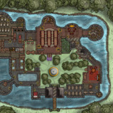 Castle Surrounded by a Moat (DnDavid)