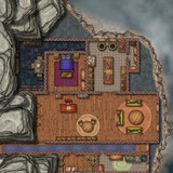 Cliffside House HD [18x17] (DnDavid)