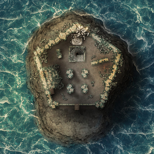 Ruins Of The Hallowed Warden [40x40] (DnDavid).jpg