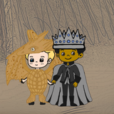 prince alex and dragon hen halloween