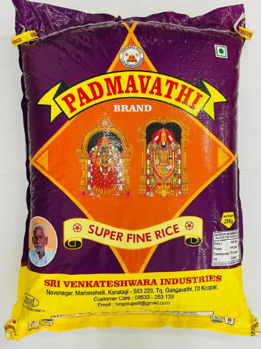 Padmavathi Sona Masuri Boiled Rice,26kgBag