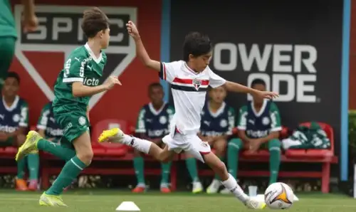 Palmeiras domina São Paulo e se aproxima do título inédito no Campeonato Paulista sub-11