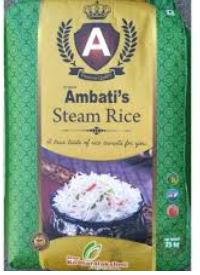 Ambatis Sona Masuri Steam Rice,26kgBag