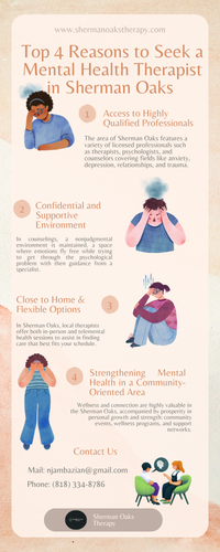 Top 4 Reasons to Seek a Mental Health Therapist in Sherman Oaks.png