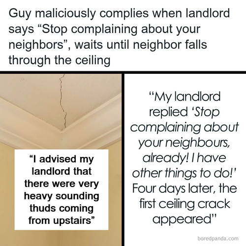 noisy neighbours complaint guy falls through ceiling.jpg
