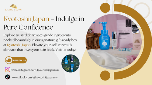 Explore trusted pharmacy-grade ingredients packed beautifully in our signature gift-ready box at Kyotoshii Japan. Elevate your self-care with skincare that loves your skin back. Visit us today!

https://www.kyotoshiijapan.com/