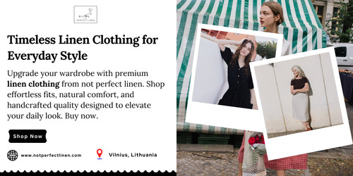 Upgrade your wardrobe with premium linen clothing from not perfect linen. Shop effortless fits, natural comfort, and handcrafted quality designed to elevate your daily look. Buy now.

https://notperfectlinen.com/collections/linen-clothing-women