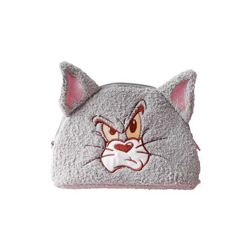 WT P25 0106 NECESSAIRE PARA MAQUIAGEM COM CORRENTE REMOVIVEL LINHA TOM &JERRY PT (10 PECAS) foto 1.png