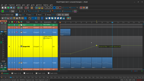 Now you can click on the newly added automation points and drag them around to change their position.png