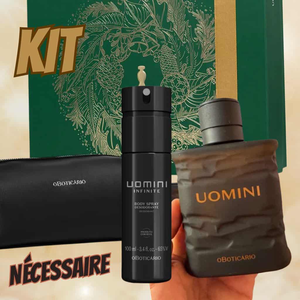 O Boticário Uomini Kit Presente (3 Itens)