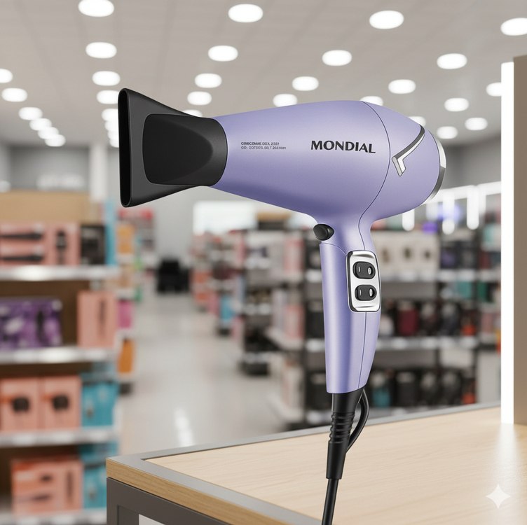 Secador De Cabelos Mondial Space Shine 2000w Sc-21