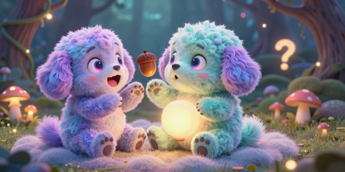 An Absurdly Adorable Alien AAA with big round glowing pink and blue eyes and a tiny wobbly body cove.jpg