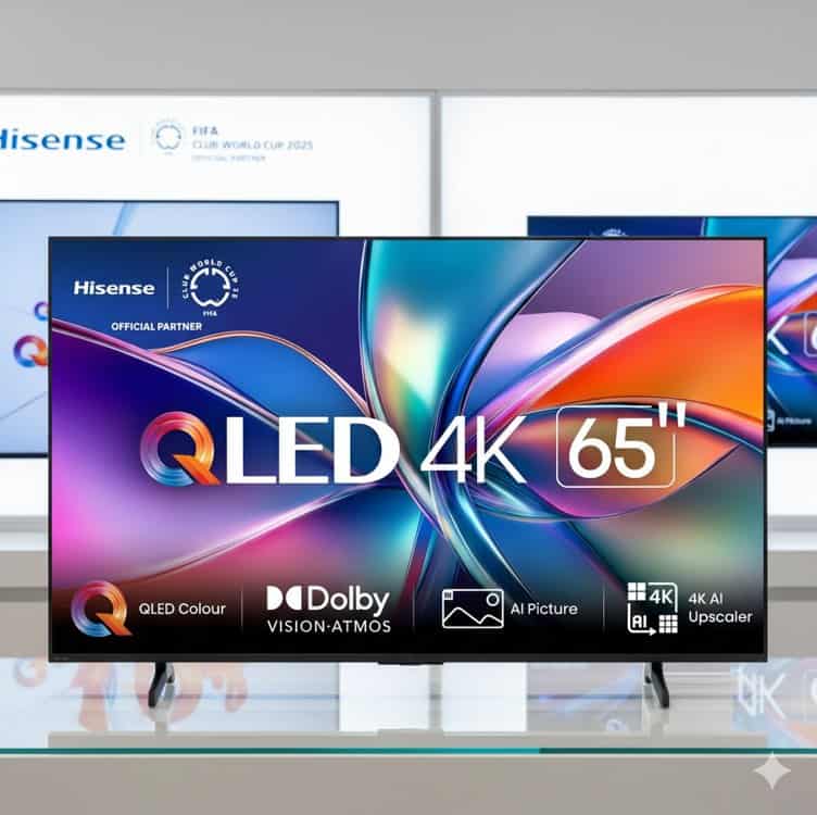 Smart Tv 65 4k Uhd Qled 65q6qv 65q6qv Hdr10 Dolby Hisense