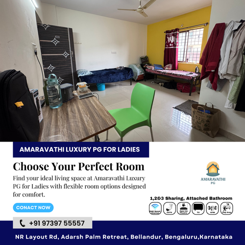 Room configurations at Amaravathi Luxury PG are designed to support diverse needs..png
