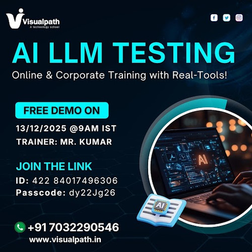 Join the AI LLM Testing Online Free Demo on December 13th!.jpg